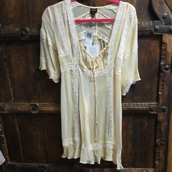 Plenty by Tracy Reese Tops - Silk Top with Lace and Ruffle Details